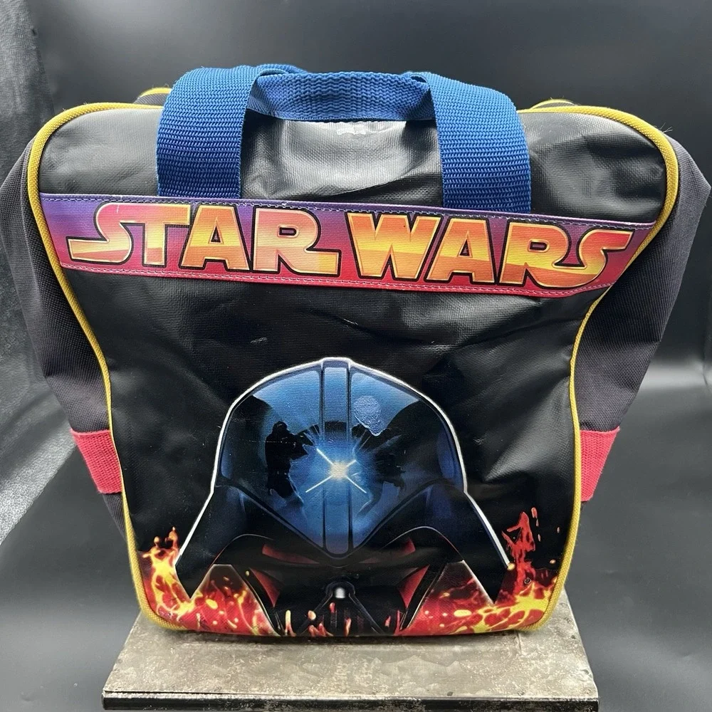 Viz-A-Ball Brunswick Star Wars Bowling Ball with bag 7lbs 4oz Yoda StarTroopers